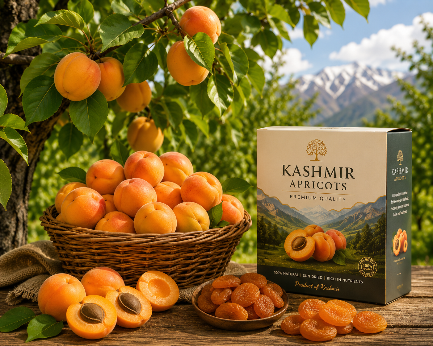 Dried Apricots (Khubani)