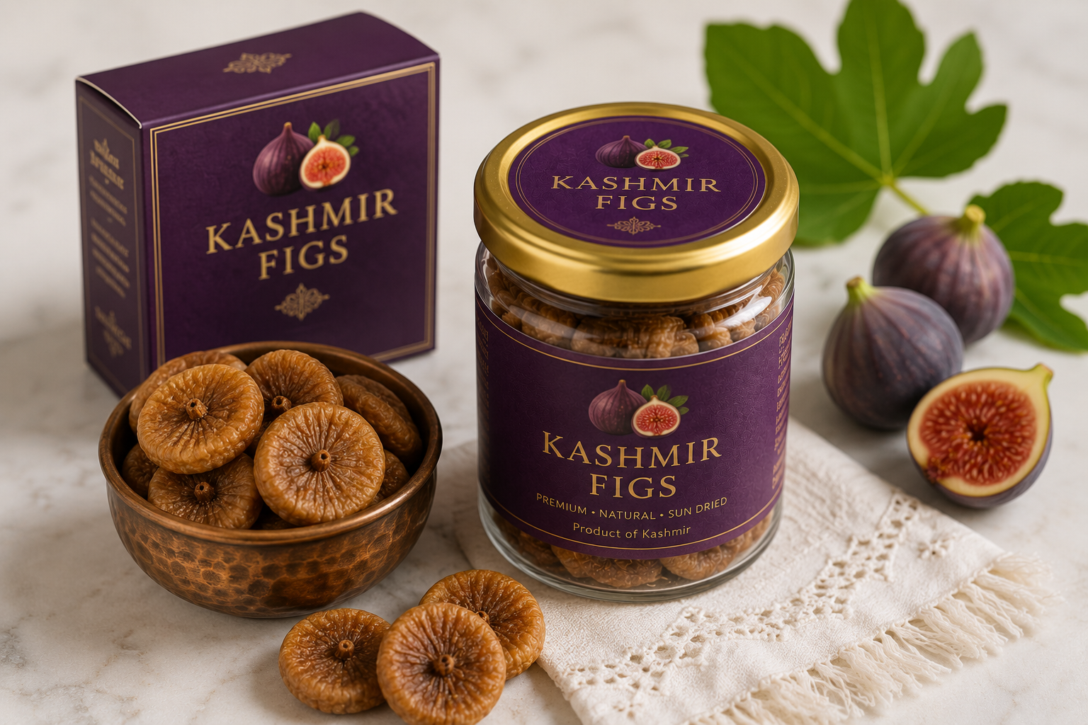 Premium Dried Figs (Anjeer)