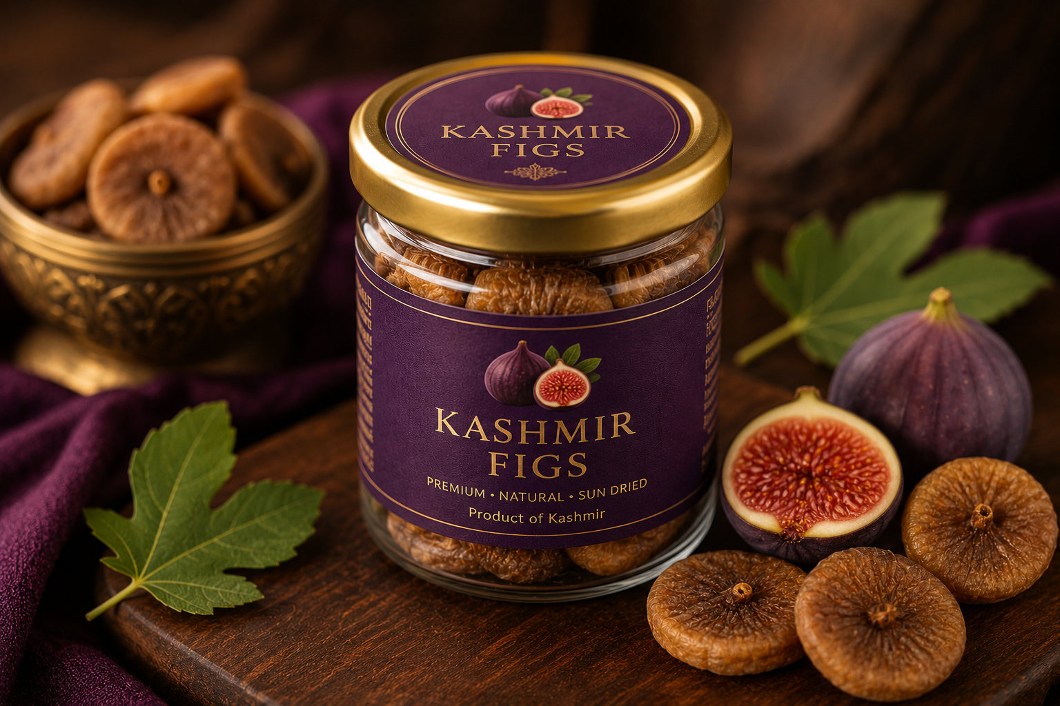 Premium Dried Figs (Anjeer)